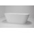 Ванна отдельностоящая Abber Stein 160x70 см AS9626, белый матовый - фото 5