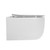 Унитаз подвесной безободковый Abber Bequem AC1104TMW с тонкой крышкой микролифт (система смыва Торнадо) белый матовый - фото 2