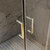 Душевая дверь Azario Tokyo 170 см AZ-362K2-170-MGR-CL, графит матовый/прозрачное - фото 3