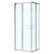 Душевое ограждение Azario VIENNA 100х100 см AZ-R36-100-CH-CL, хром/прозрачное - фото 