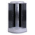 Душевая кабина Loranto 90х90 см CS-6690-25K 90, хром/узор - фото 