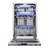 Встраиваемая посудомоечная машина Maunfeld MLP45230 Light Beam Inverter Wi-Fi - фото 6