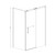 Душевое ограждение Azario Vancouver AZ-NKF1131 R 120х80 см (стекло 8 мм) алюминий/прозрачное - фото 4