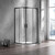 Душевое ограждение Azario Milton 100х100 см AZ-ND2142 1000 Black, черный/прозрачное - фото 2