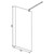Душевая перегородка Loranto Walk-in 100 см CS-L1020 (стекло 8 мм), хром/прозрачное - фото 3