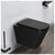 Унитаз подвесной безободковый Azario Teramo AZ-0052-UQ3MB с крышкой микролифт (система смыва Торнадо) чёрный матовый, Цвет производителя: чёрный матовый - фото 14