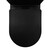 Унитаз-компакт безободковый Azario Black Queen AZ-8380 с тонкой крышкой микролифт, чёрный матовый, Цвет производителя: чёрный матовый - фото 6