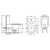 Унитаз-компакт безободковый Azario Fresco AZ-8302 с тонкой крышкой микролифт - фото 15