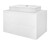 Тумба подвесная со столешницей Azario Lotos 80/2 см CS00084144, белый - фото 2