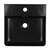 Раковина подвесная Azario 42 см AZ-2177-MB, черный матовый - фото 2
