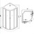 Душевая кабина Loranto 90x90 см CS-981TM/W-90, хром/прозрачное - фото 3