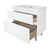 Тумба напольная с раковиной Azario Мила 80 см CS00091366, белый матовый - фото 3