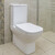 Унитаз-компакт безободковый Azario VARO AZ-2171-1 с тонкой крышкой микролифт - фото 