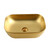 Раковина-чаша Abber Rechteck 46 см AC2200MMG, золото матовое - фото 2