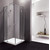 Душевое ограждение Cezares 90х90 см VERONA-W-A-2-90-C-Cr, хром/прозрачное - фото 2