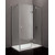 Душевое ограждение Cezares 120х100 см VERONA-W-AH-1-120/100-P-Cr-R, хром/матовое - фото 