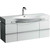 Тумба подвесная с раковиной-столешницей LAUFEN Case 120 см 4.0130.1.075.463.1, белый - фото 