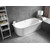 Ванна отдельностоящая Abber AB9257-1.5 R 150x78 см - фото 8