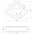 Ванна акриловая Cezares Cetina 140x140 см CETINA-140-140-41, Размер - мм: 1400х1400 - фото 6
