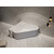 Ванна акриловая Abber 150x150 см AB9446MW, белый матовый - фото 8