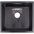 Кухонная мойка Gerhans 44х44см K34444B 3 мм, без отверстия под смеситель, с PVD покрытием, графит, Цвет производителя: графит - фото 14