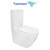 Унитаз-компакт безободковый Azario Grado AZ-2141 UQ1 с крышкой микролифт - фото 