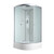 Душевая кабина Avacan 90x90 см C3090, хром/матовое (безсиликоновая сборка) - фото 
