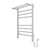 Полотенцесушитель электрический Terminus Аврора с полкой П8 500x800 мм 4670078554208, белый матовый - фото 