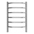 Полотенцесушитель электрический Terminus Виктория П6 400x650 мм 4670078531186 - фото 2