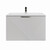 Тумба подвесная с раковиной Grossman Блисс 80 см 108046, белый матовый - фото 3
