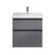 Тумба подвесная с раковиной Grossman Меркадо 60 см 106077, графит матовая - фото 3
