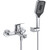 Набор смесителей 3 в 1 для ванны BelBagno DUE-VASM/LVM-CRM - фото 6