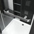 Гидробокс Grossman Alba 90x90 см GR221L (безсиликоновая сборка) чёрный/прозрачное - фото 7