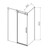 Душевое ограждение Vincea Como-N 160x80 см VSR-4CN8016CL (стекло 8 мм) хром/прозрачное - фото 8