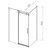 Душевое ограждение Vincea Como-N 120x90 см VSR-4CN9012CL (стекло 8 мм) хром/прозрачное - фото 8