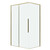 Душевое ограждение Grossman Galaxy 110х100 см 120.K33.01.1110.32.00, золото/прозрачное - фото 