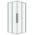 Душевое ограждение Grossman Galaxy 100х100 см 300.K33.01.1010.10.00, хром/прозрачное - фото 