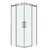 Душевое ограждение Grossman Classic 90х90 см 300.K33.04.9090.10.00 (стекло 8 мм) хром/прозрачное - фото 