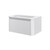 Тумба подвесная с раковиной-столешницей Armadi Art Voi 80 см 782-080-MW (раковина 786-080-MW без отв.) matt white - фото 