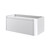 Тумба подвесная с раковиной-столешницей Armadi Art Voi 100 см 782-100-MW (раковина 786-100-MW без отв.) matt white - фото 3