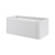 Тумба подвесная с раковиной-столешницей Armadi Art Voi 100 см 782-100-R-MW (раковина 786-100-MW) matt white - фото 3