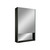 Зеркало-шкаф Art&Max Foggia 60 см AM-Fog-600-800-1D-R-DS-F-Nero, чёрный - фото 2