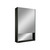 Зеркало-шкаф Art&Max Foggia 50 см AM-Fog-500-800-1D-R-DS-F-Nero, чёрный - фото 2