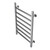 Полотенцесушитель водяной Azario Ancona П7 500x800 мм AZ75558 - фото 2