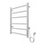 Полотенцесушитель электрический Azario Parma П6 500x600 мм AZ10856W - фото 