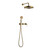 Душевая система для душа Boheme Eterna 174-BR (со скрытой частью) бронза - фото 