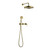 Душевая система для душа Boheme Eterna 174-MG (со скрытой частью) золото матовое - фото 