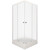 Душевое ограждение Triton Вельвет 90x90 см Щ0000061815, белый/матовое - фото 2