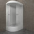 Душевая кабина Тритон Коралл 120x80 см R Щ0000068948, белый/матовое - фото 3