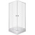 Душевое ограждение Triton Вельвет 80x80 см Щ0000071051, белый/матовое - фото 2